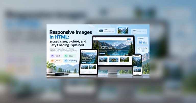 Responsive Images in HTML: A Powerful Guide to Faster Sites