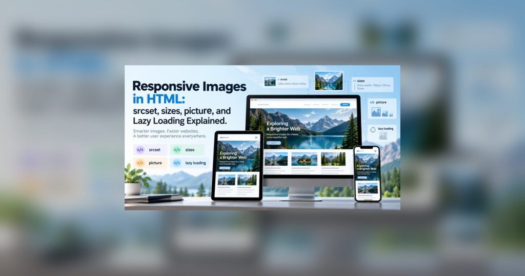 Responsive Images in HTML Responsive Images in HTML: A Powerful Guide to Faster Sites